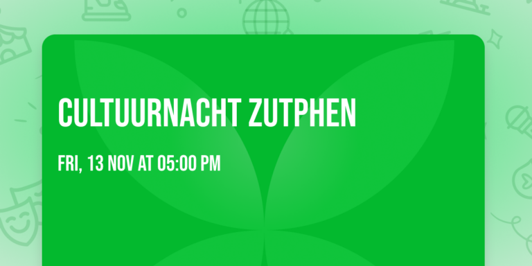 Cultuurnacht Zutphen — festival in de Achterhoek